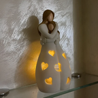 EternalBond - Stylish Mother and Daughter Candle Holder