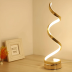 Dimmable Modern Spiral Table Lamp - LumaSpiral