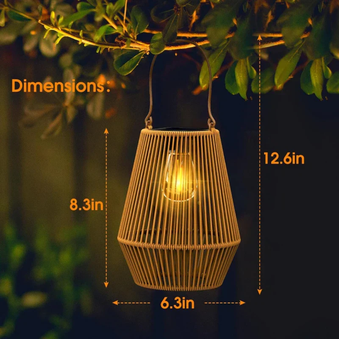 SunWeave - Handwoven Waterproof Solar Garden Lighting