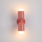 Wall Light DuoGlow | Dual-Sided LED Lighting | Color Highlight for Your Home | Metal Housing in Green, Pink or Red