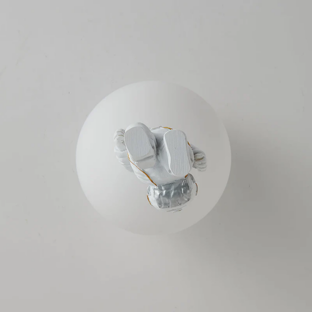 Trendy Moon/Astronaut Kids Room LED Ceiling Lamp - CosmoGlow