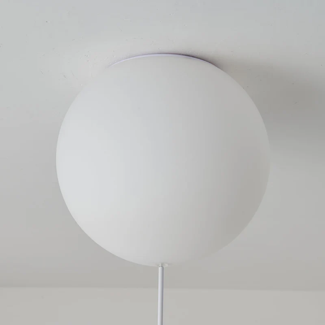 Trendy Moon/Astronaut Kids Room LED Ceiling Lamp - CosmoGlow