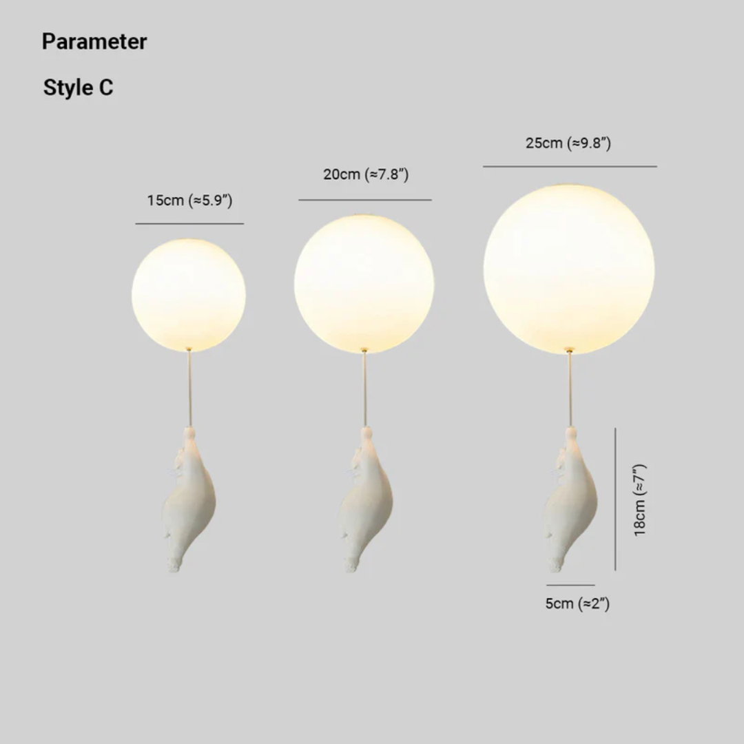 Fateh Ceiling lamps Pendant lamps Bear Balloon