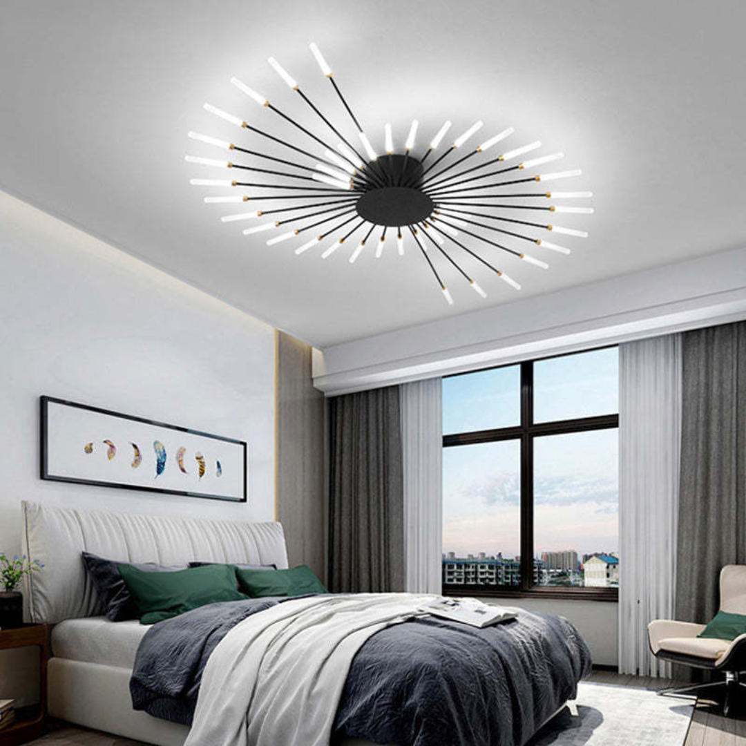 Modern Large LED Ceiling Lamp - LumenMax
