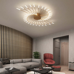 Modern Large LED Ceiling Lamp - LumenMax