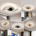 Modern Large LED Ceiling Lamp - LumenMax