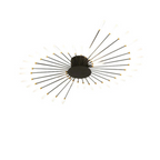 Modern Large LED Ceiling Lamp - LumenMax