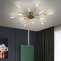 Modern Large LED Ceiling Lamp - LumenMax
