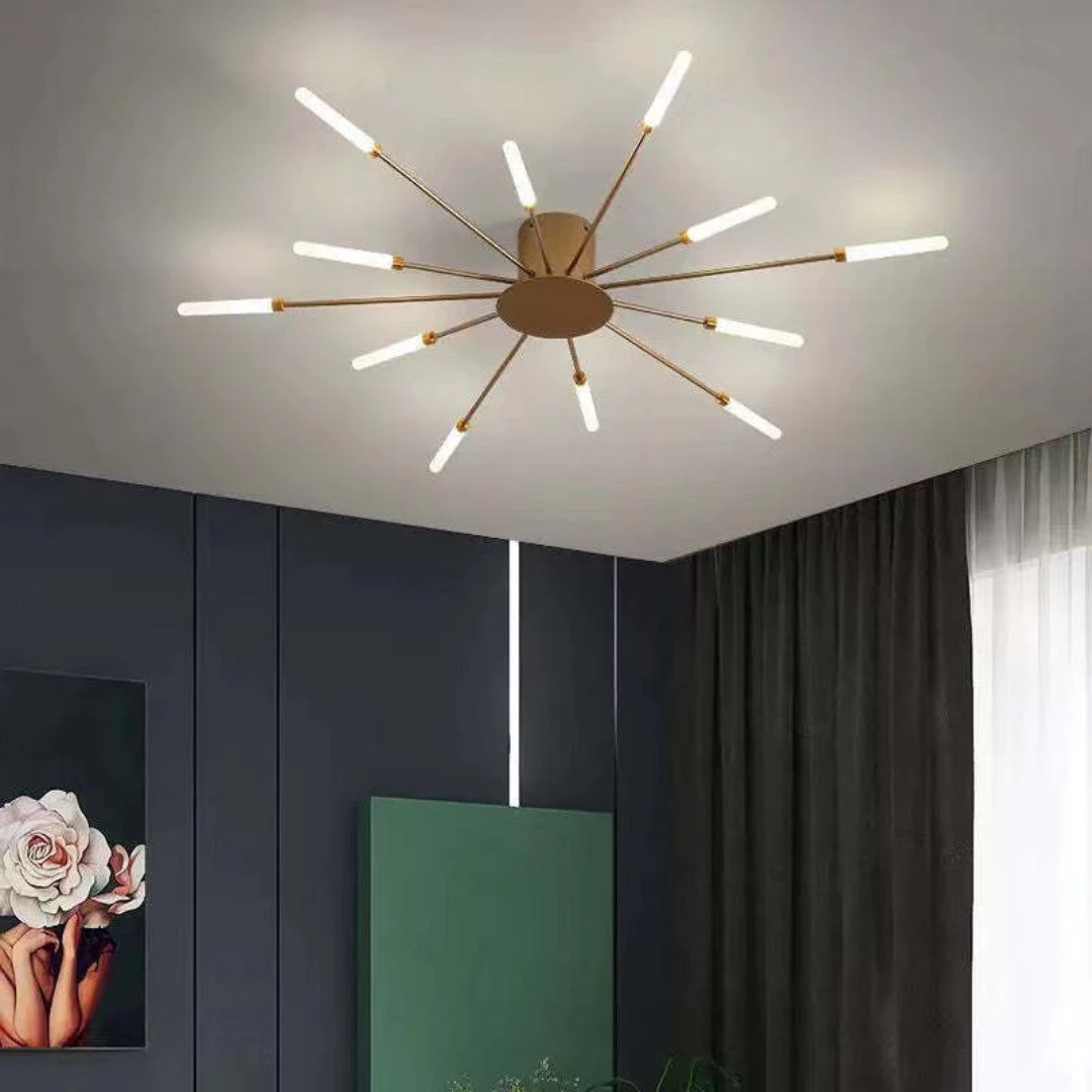 Modern Large LED Ceiling Lamp - LumenMax