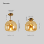 Modern Round LED Ceiling Lamp - Aurelia