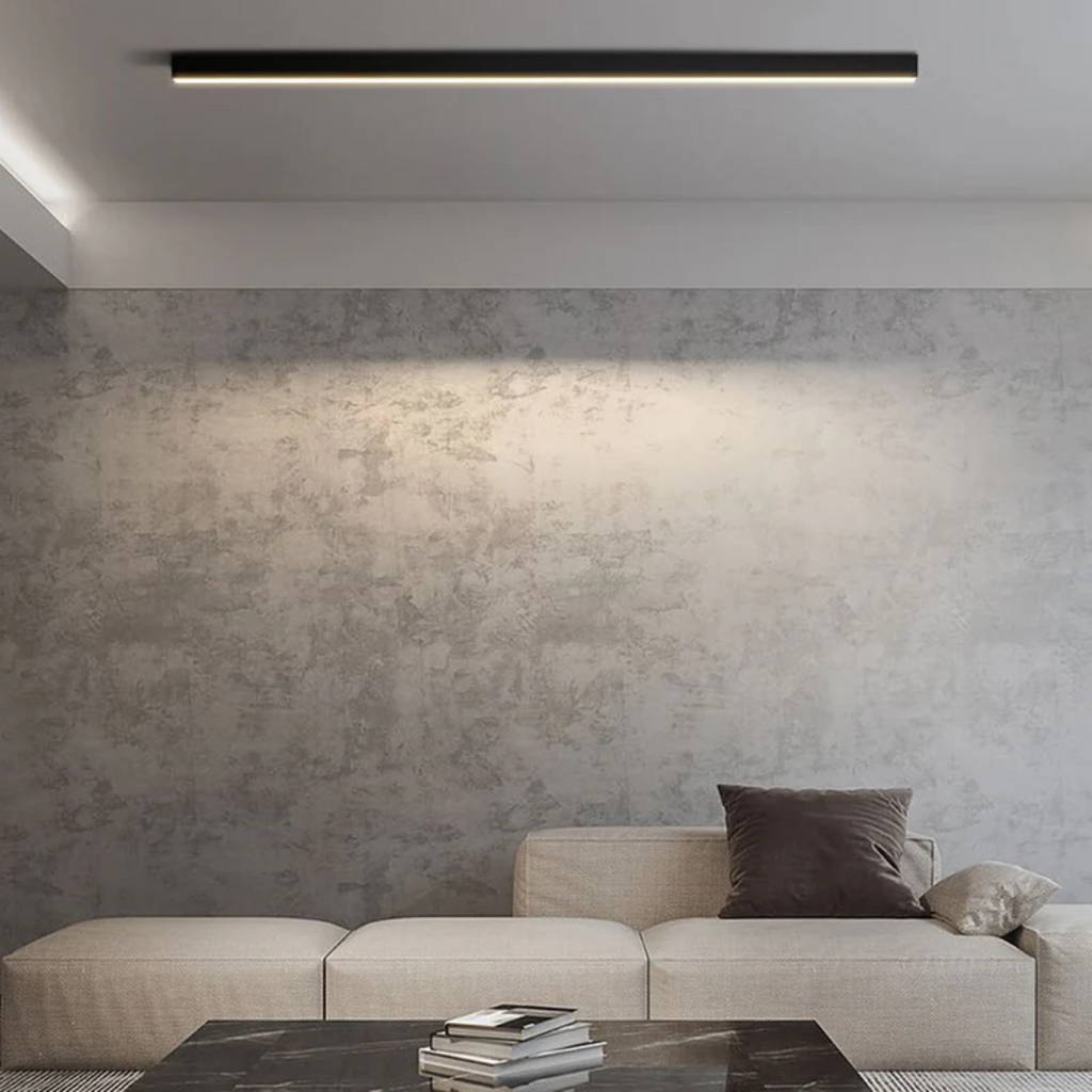 Industrial Linear LED Ceiling Lamp - Stratum