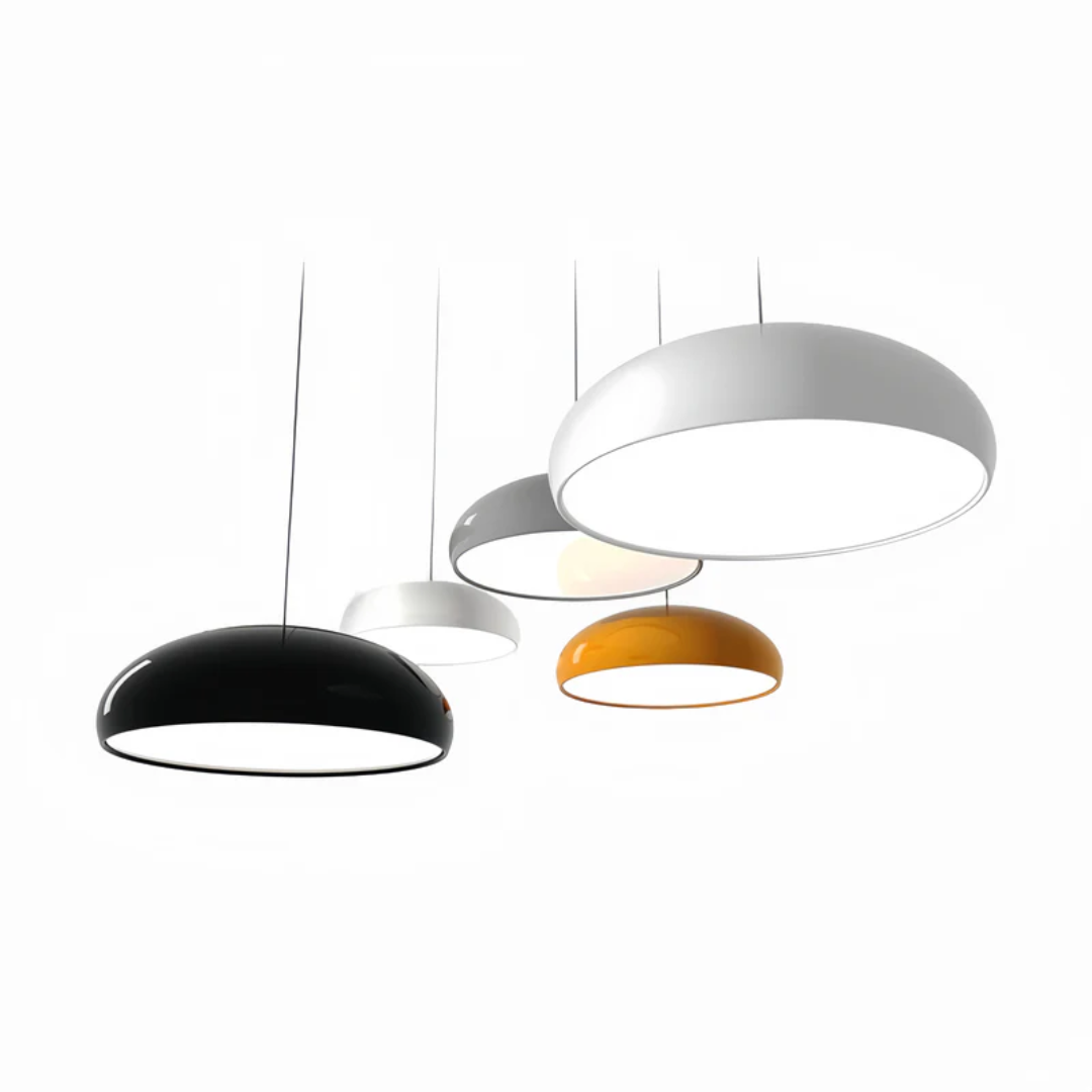 Modern Round LED Hanging Lamp - Serena