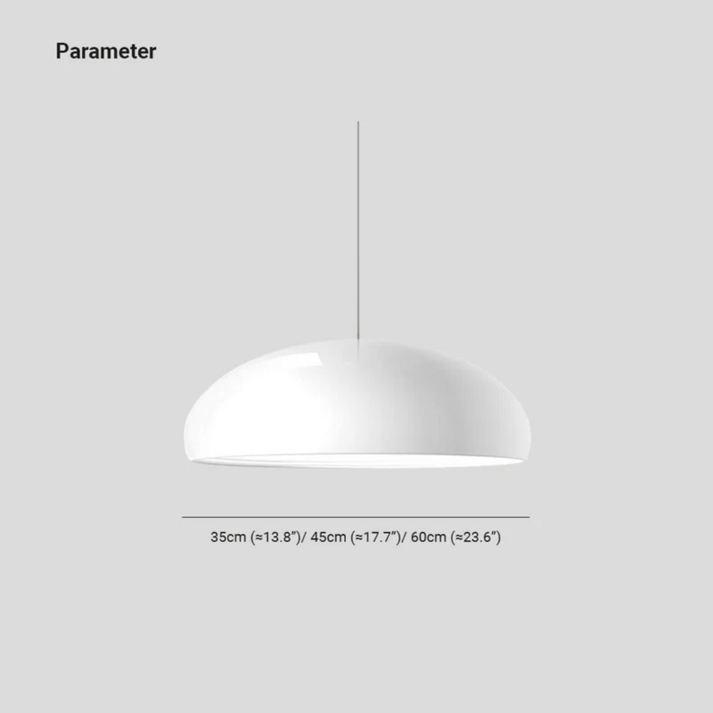 Modern Round LED Hanging Lamp - Serena