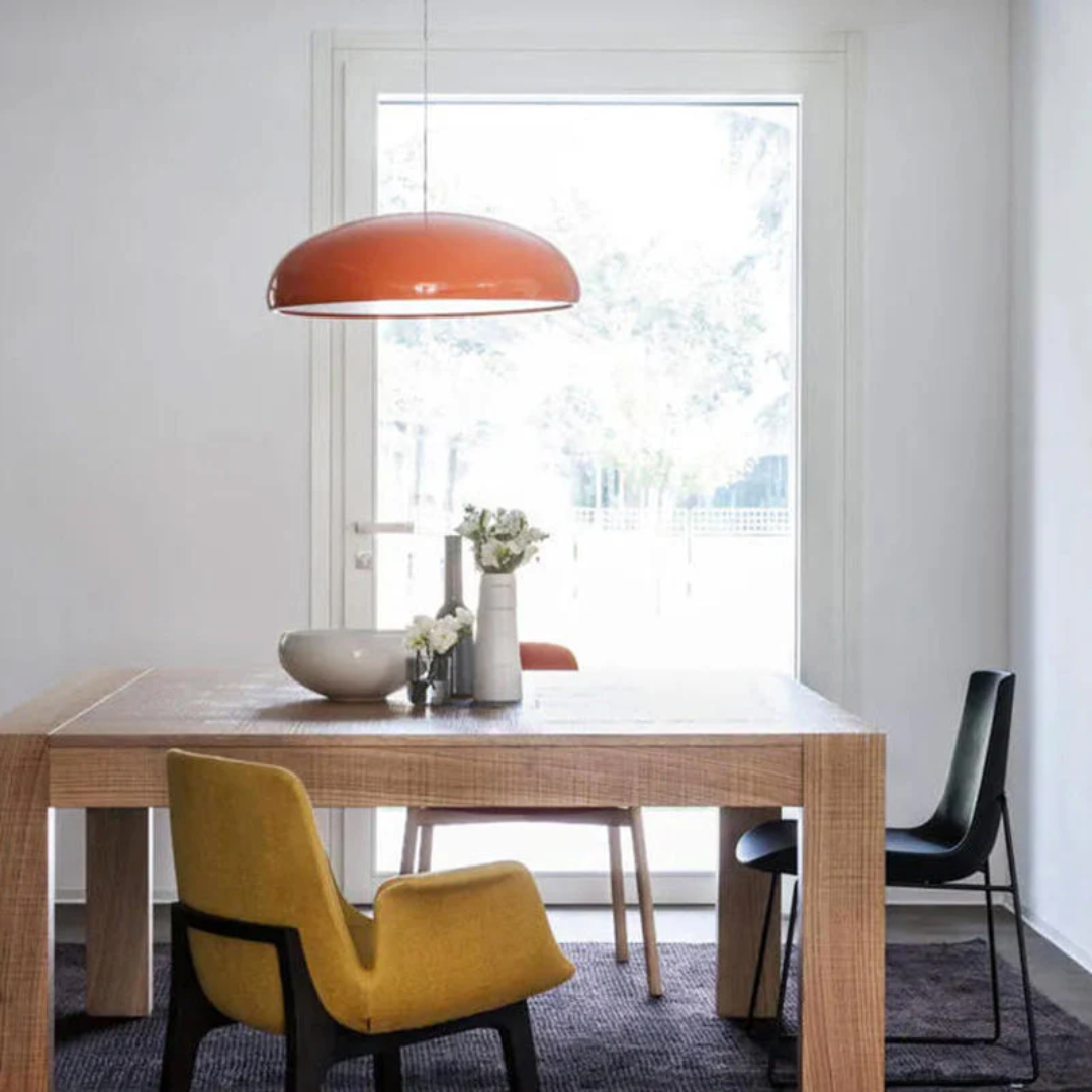 Modern Round LED Hanging Lamp - Serena