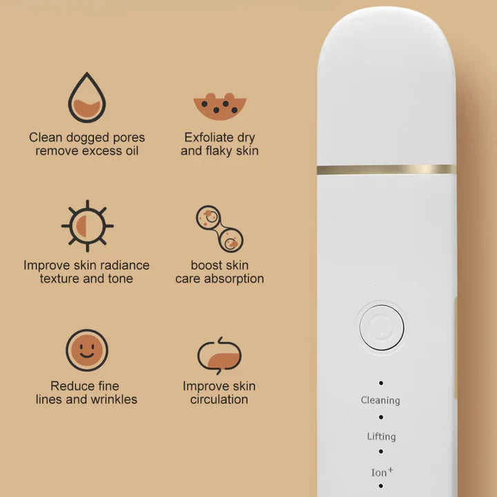 Skin scrubber for deep cleansing