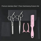 Professional Hair Care Set | Cutting and Thinning Scissors for Precision Hairstyles