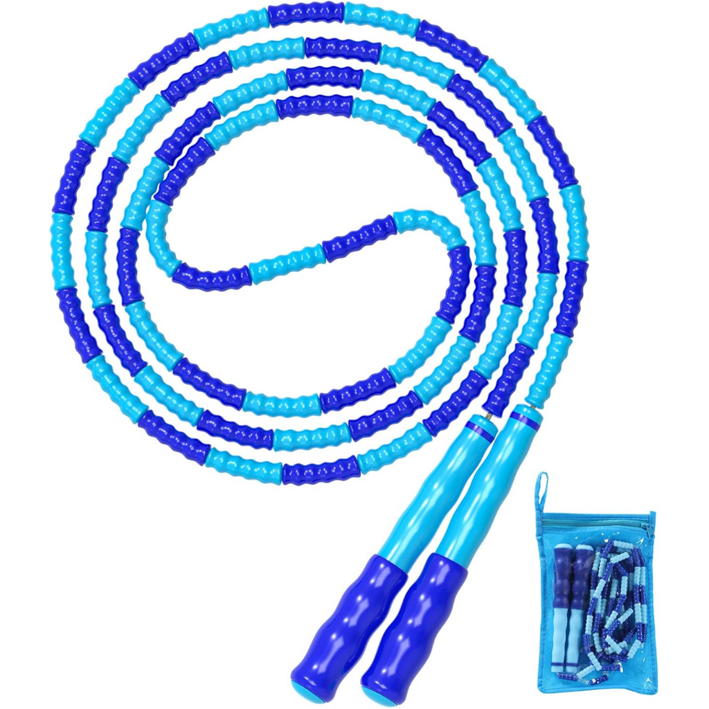 FlexiRope – Verstelbaar Beaded Springtouw voor Fitness