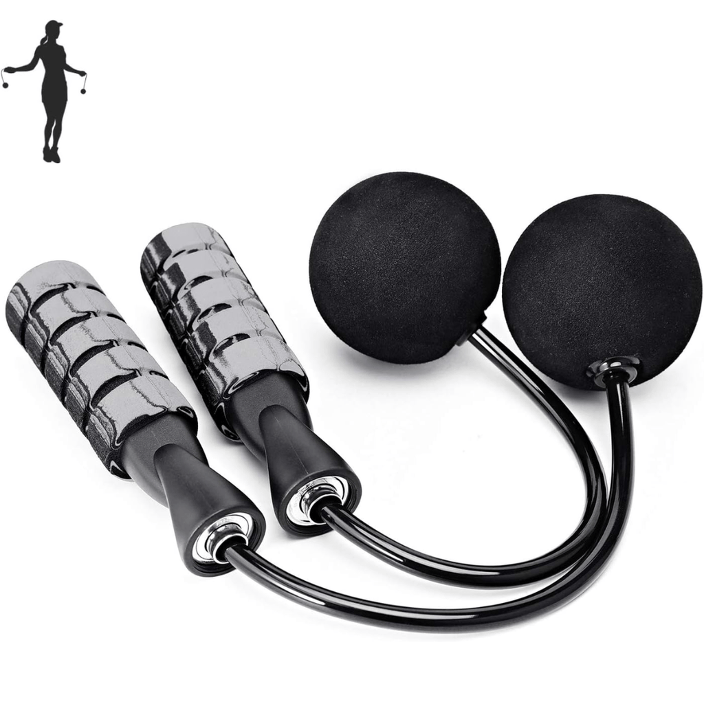 Wireless weighted skipping rope for cardio & coordination