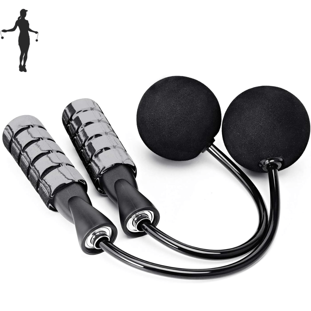 Wireless weighted skipping rope for cardio & coordination