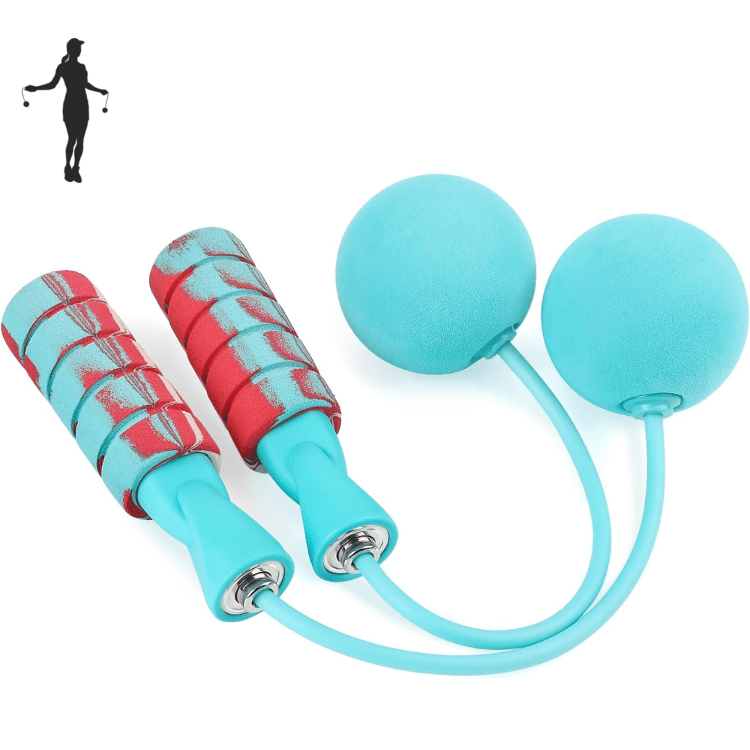Wireless weighted skipping rope for cardio & coordination