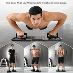 Compact fitness set for strength training & full-body workout at home