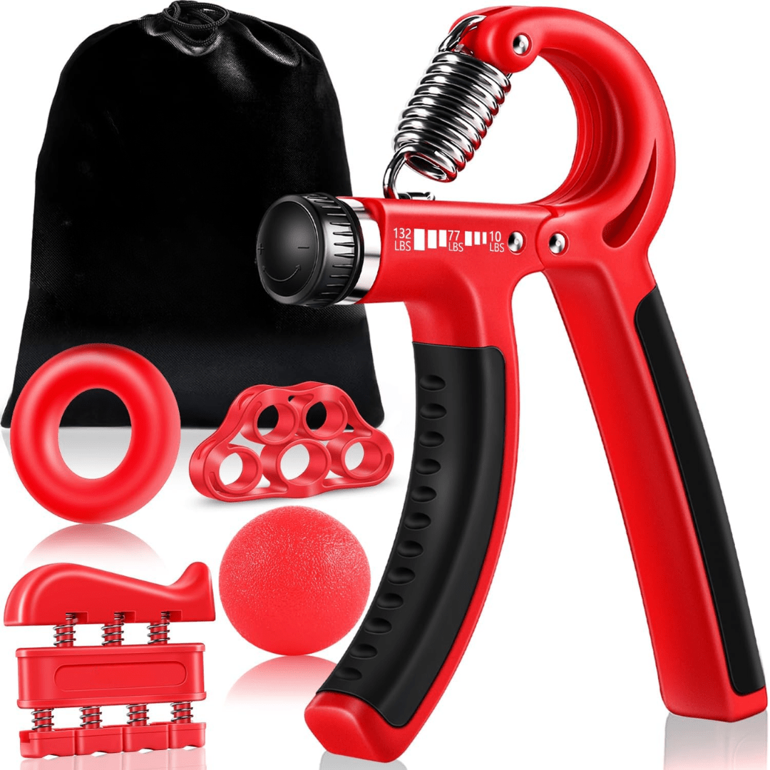 Adjustable hand amplifier for targeted grip strength training