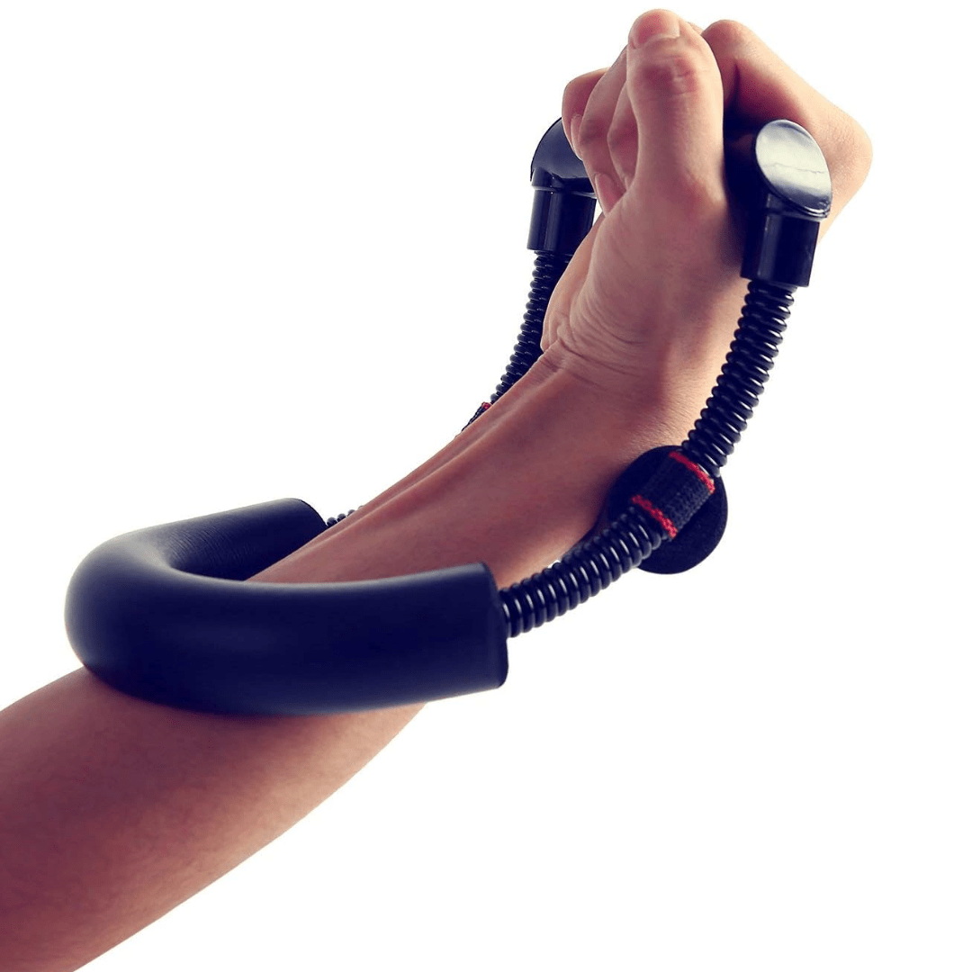 Adjustable grip trainer for strengthening the hand & forearm
