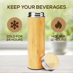 TeaFusion - Luxe Bamboe Thee Fles 500ml