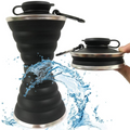 HydroFold - Handige Inklapbare Waterfles met Haak