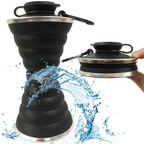 HydroFold - Handige Inklapbare Waterfles met Haak