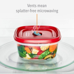 Airtight & stackable for an organized kitchen