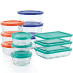 Piece Food Storage Set - BPA-free, airtight for fresh food and efficient organisation