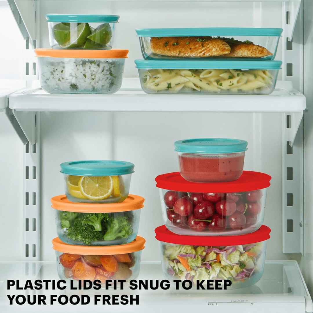 Piece Food Storage Set - BPA-free, airtight for fresh food and efficient organisation