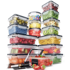 BPA-free, airtight & stackable