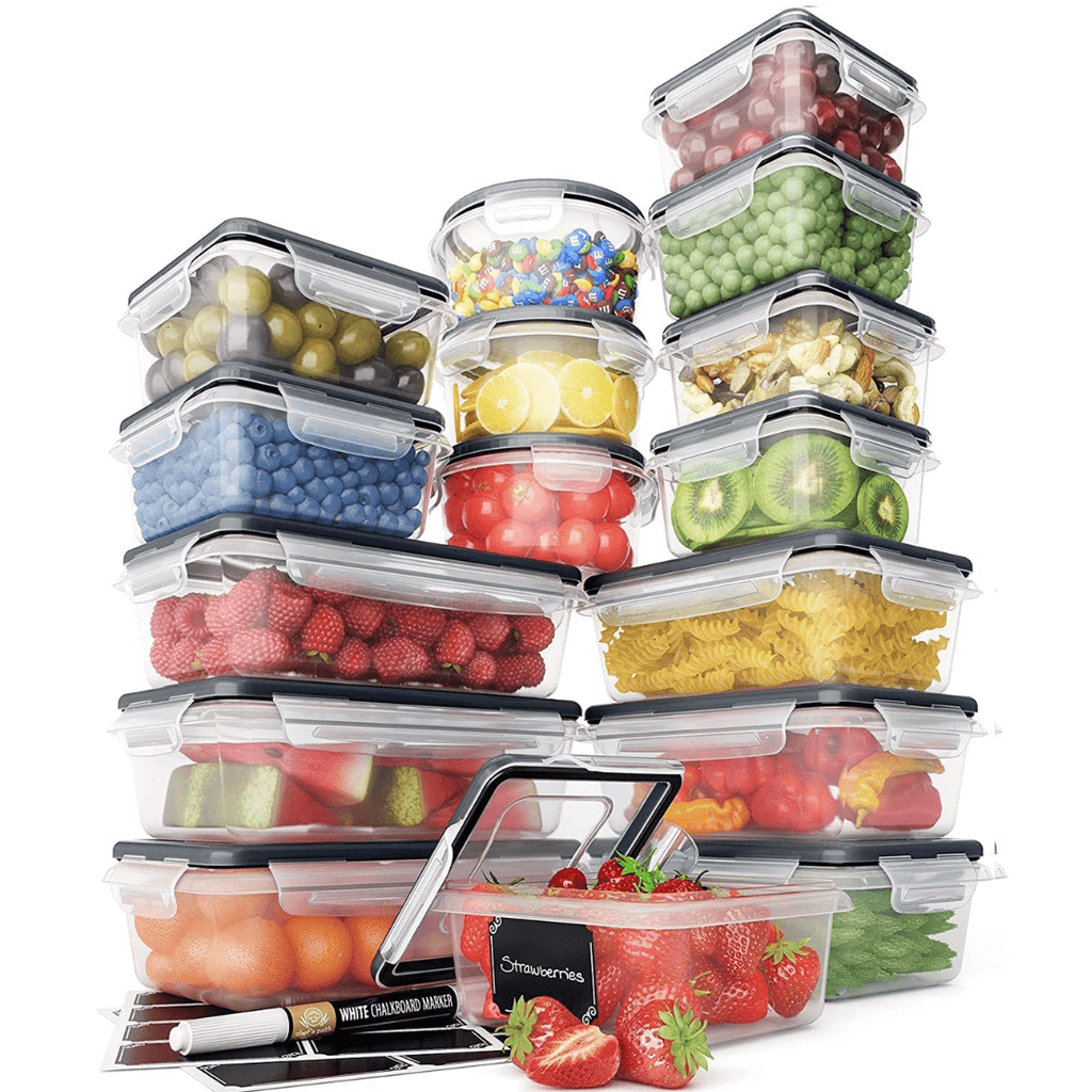 16 airtight boxes for an organised kitchen