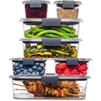 7 stackable storage boxes for freshness & organization