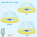 Shark Splash Sprinkler Mat for Kids – Inflatable Water Mat
