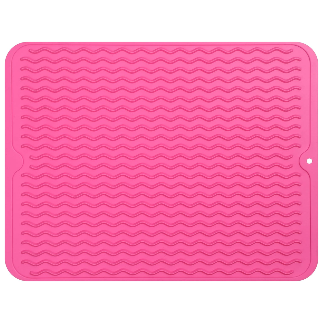 KÜCHENWELLA Silicone Kitchen Mat | Heat Resistant & Non-Slip | Dish Mat, Refrigerator & Drawer Liner | BPA-Free & Easy to Clean