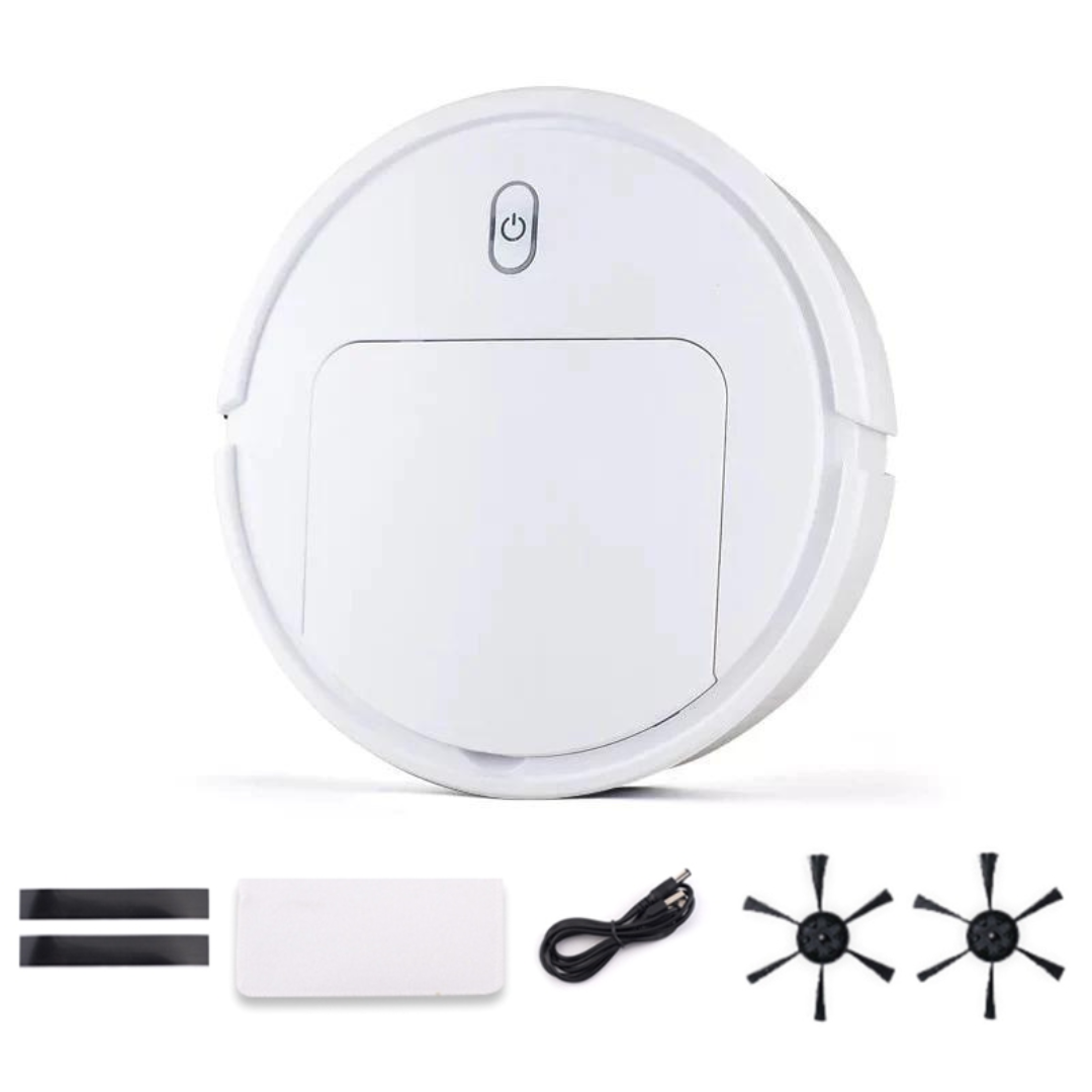 Cleanoro S6 Robot Vacuum Cleaner | Compact & Intelligent | For Pet Hair, Hard Floors & Carpets | 2h Runtime