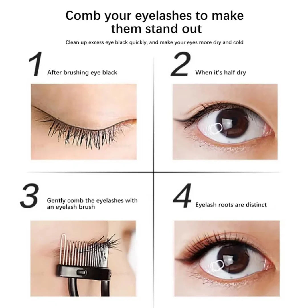Precision Eyelash Comb & Separator for Flawless Eyelashes