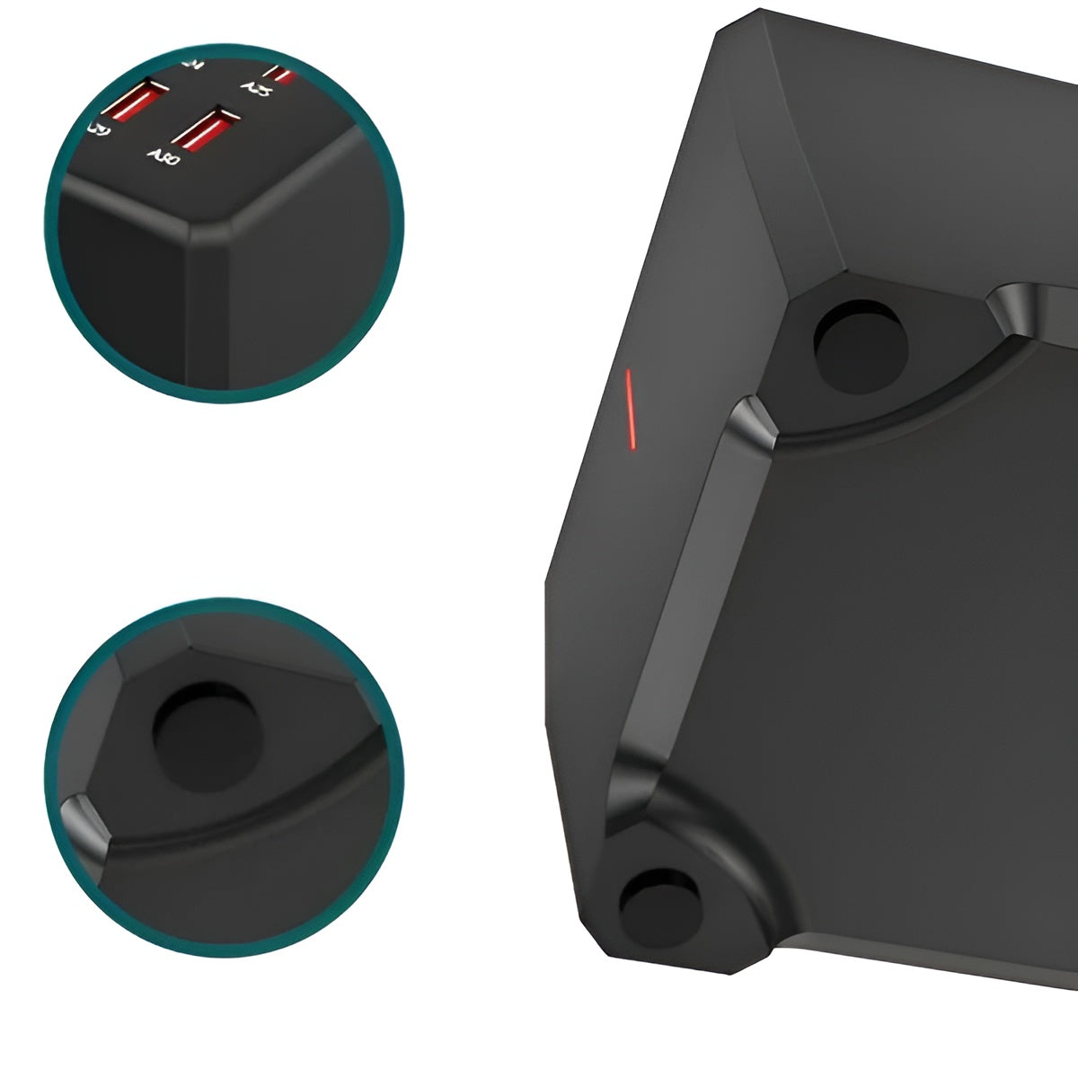 Voltura Multi-USB Charging Station | 30 Ports | Fast Charging & Surge Protection | Compact & Durable