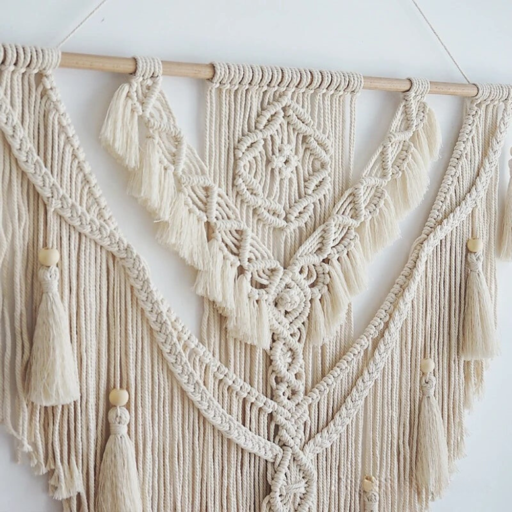 Scandinavian Boho Macramé Wall Hanging - Liora