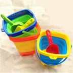 Foldable Holiday Fun – Foldable Bucket for Children with Carrying Handle