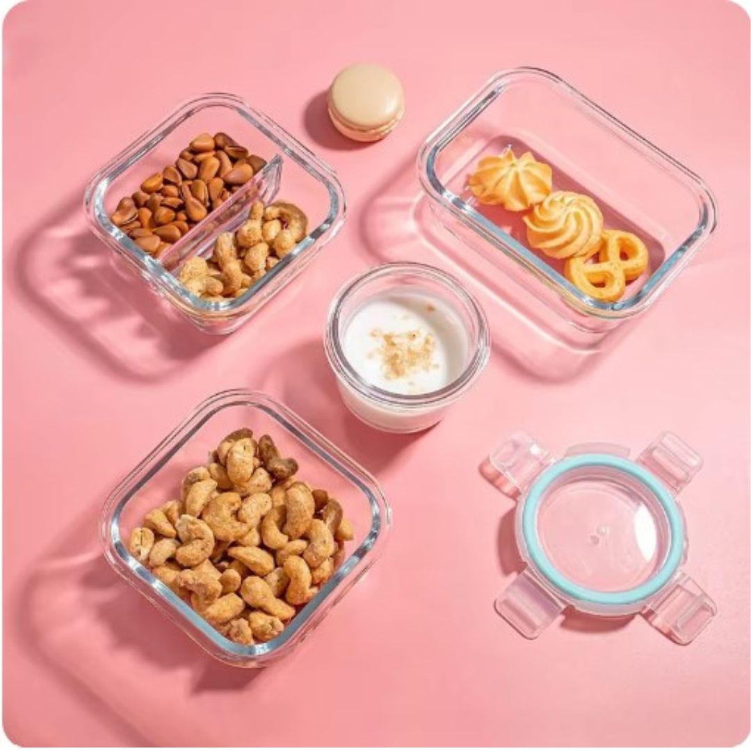 Lunchbox made of Borosilicate Glass - GlassGuard Bento