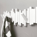 Elegant Wall-Mounted Piano Coat Rack for Stylish Organization