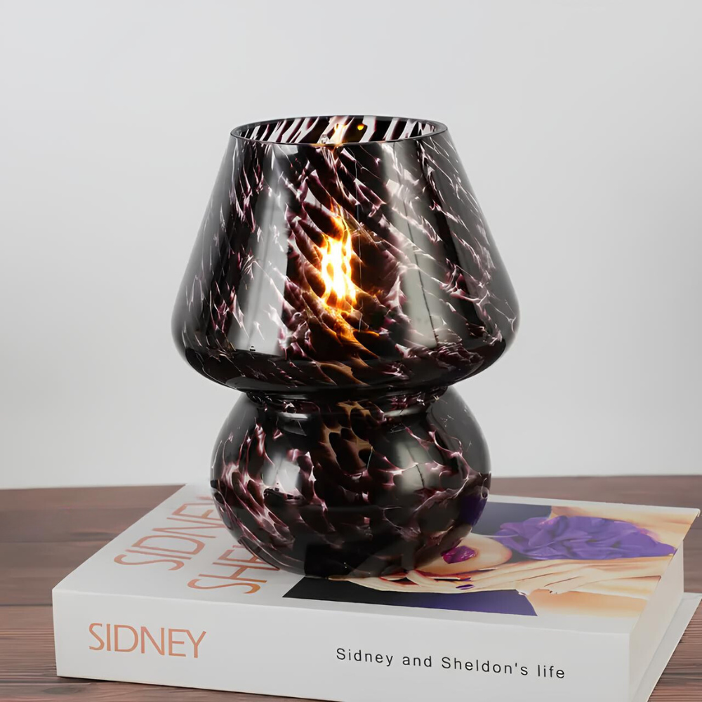 Verra Hand-Blown Glass Lamp