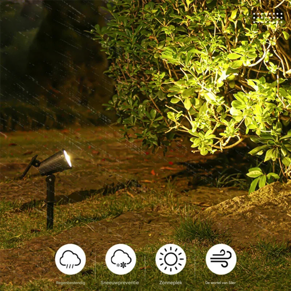 Solar Energy Garden Spotlight - LumaSpot