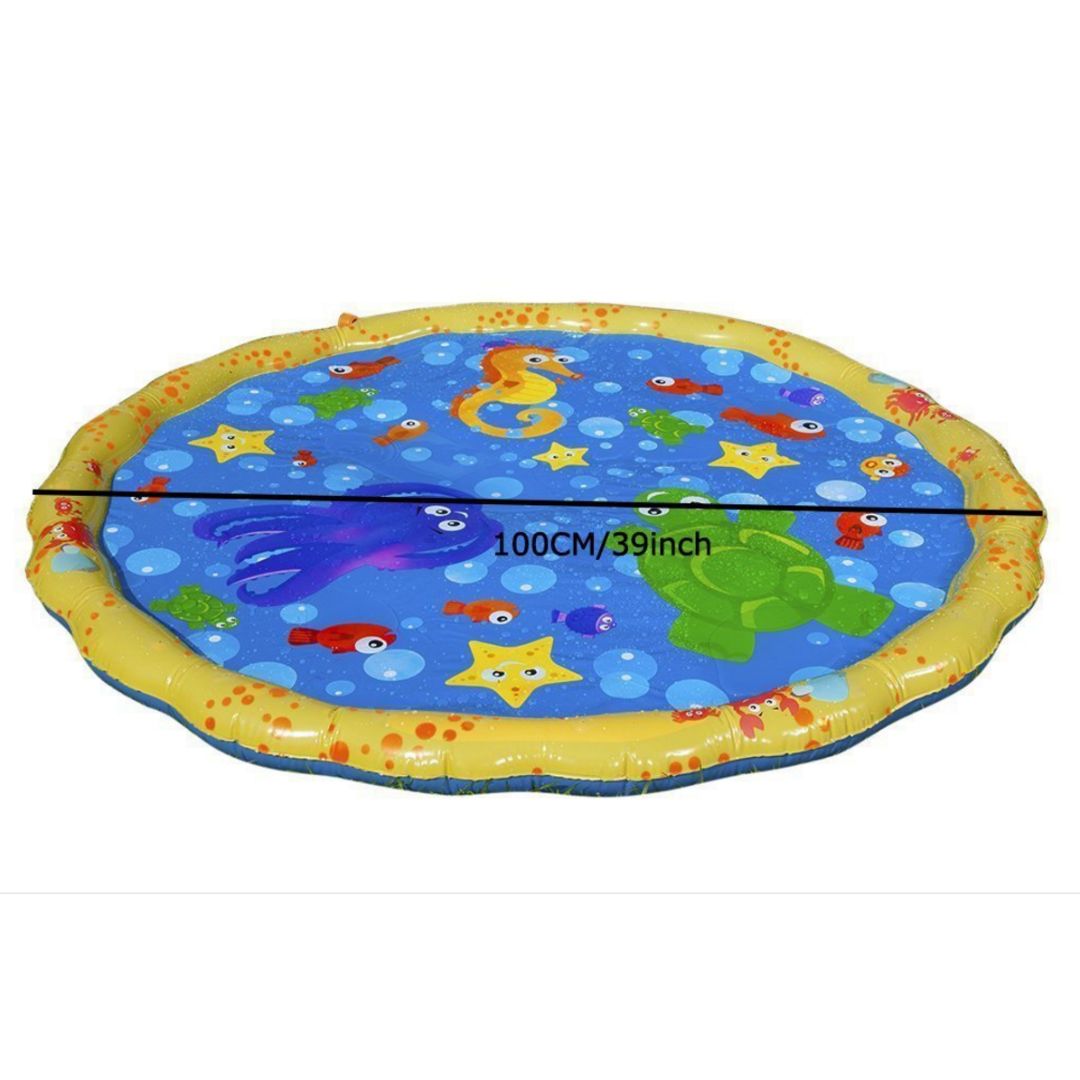 Water play mat for children – Splash mat for garden & summer fun