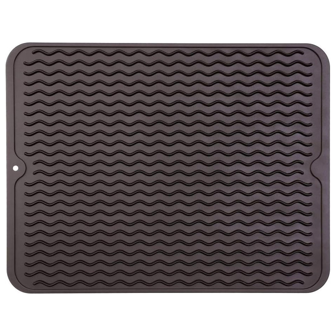 KÜCHENWELLA Silicone Kitchen Mat | Heat Resistant & Non-Slip | Dish Mat, Refrigerator & Drawer Liner | BPA-Free & Easy to Clean