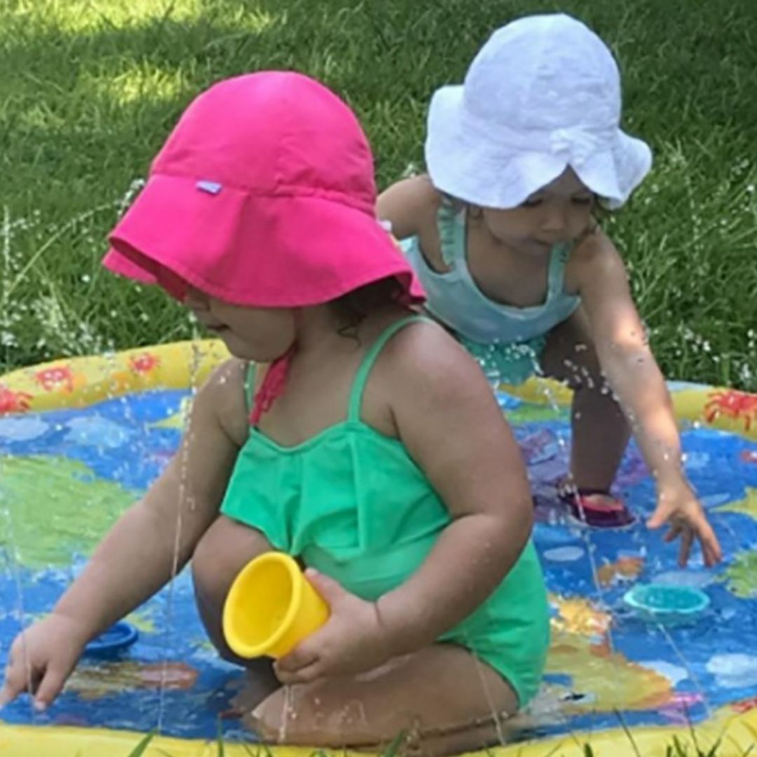 Water play mat for children – Splash mat for garden & summer fun